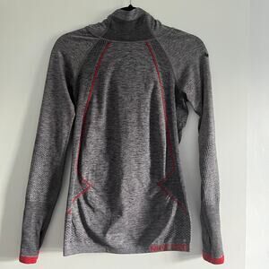 Nike Pro Hyperwarm Limitless Knit Training Hoodie Women’s S (Estimated) Gray EUC